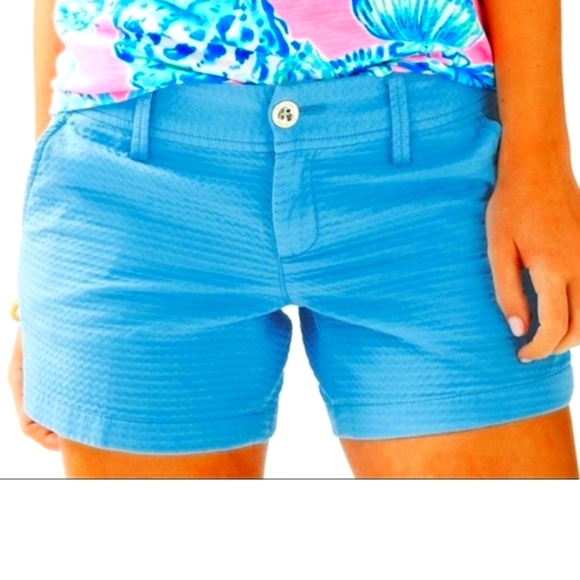 Lilly Pulitzer Callahan Stretch In Blue Peri - Picture 1 of 10